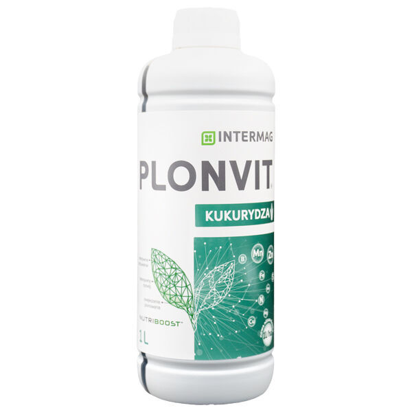 новый стимулятор роста растений Intermag Plonvit Kukurydza Nutriboost 1L