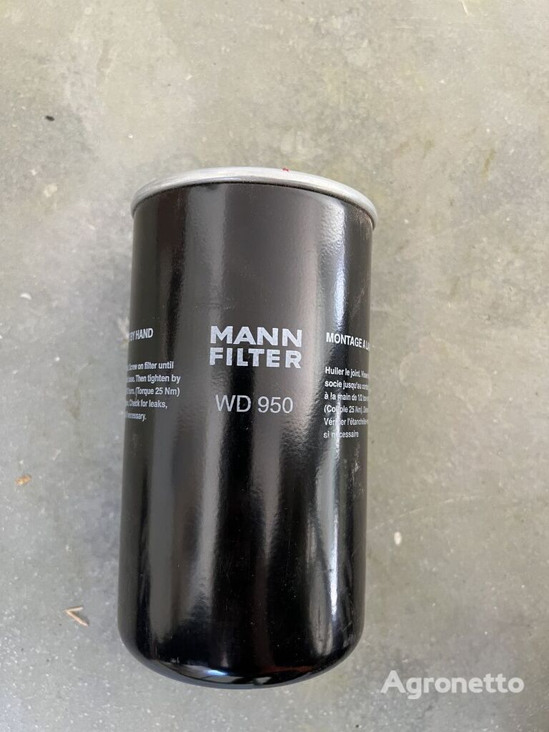 фильтр масляный Mann-Filter WD950 для трактора колесного