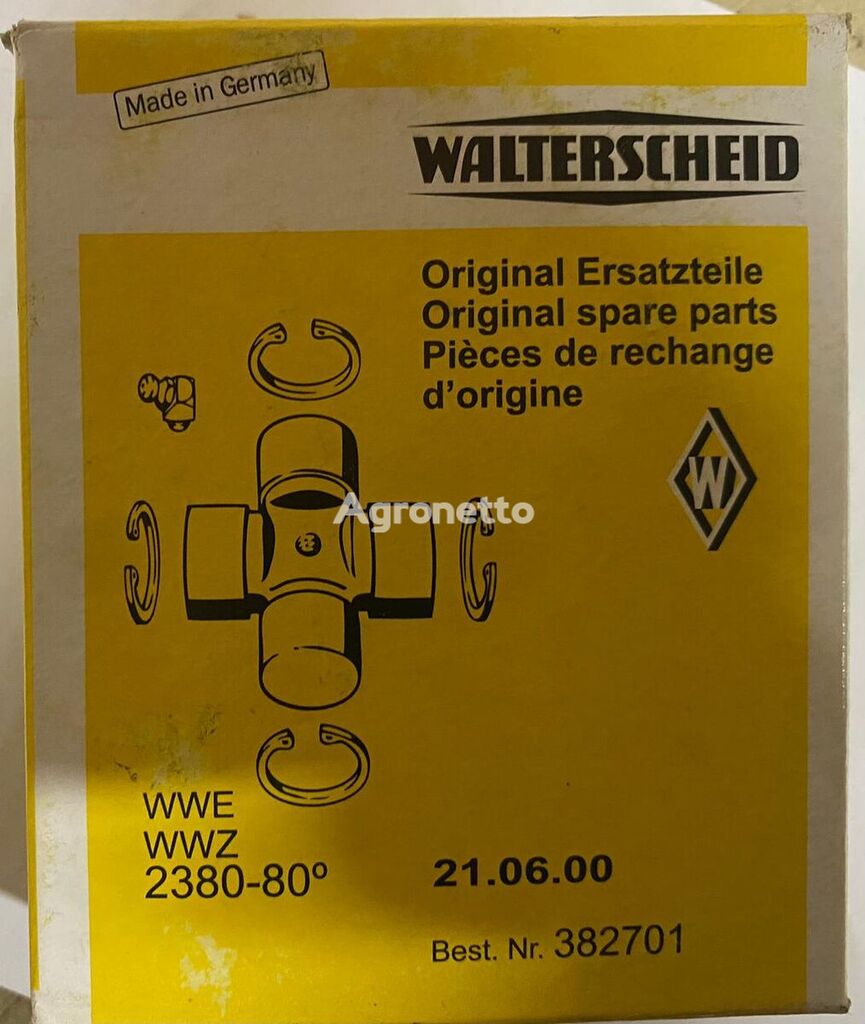 крестовина карданного вала Walterscheid WW2380 1382701 для трактора колесного